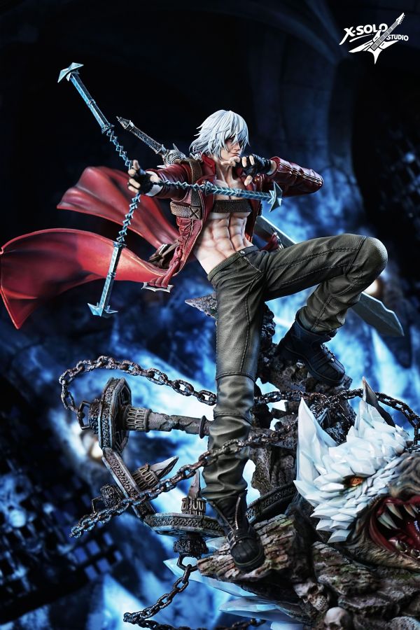 【預定】X-SOLO 鬼泣3但丁雕像 