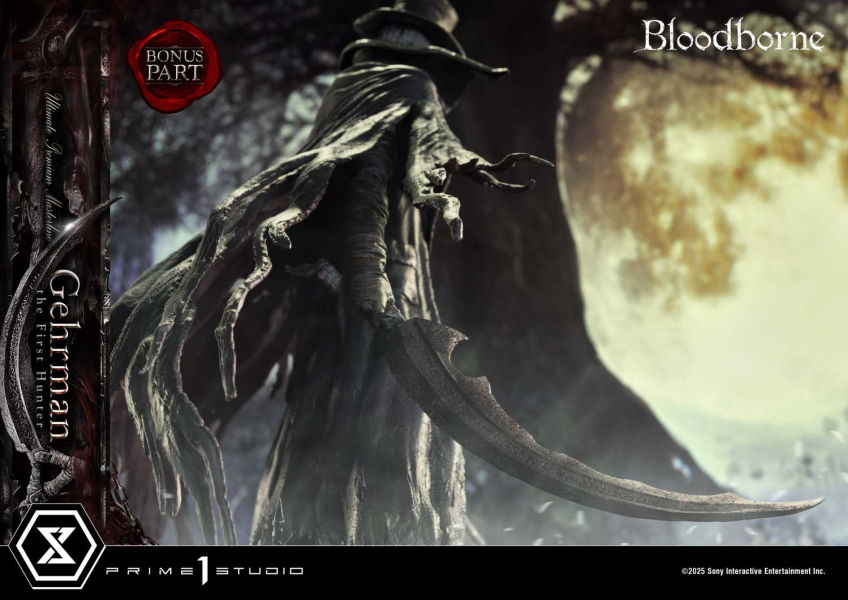 【預定】Prime 1 P1S 1/4 Bloodborne血源詛咒 傑爾曼 標準版 UPMBB-05 & 特典版 UPMBB-05S 