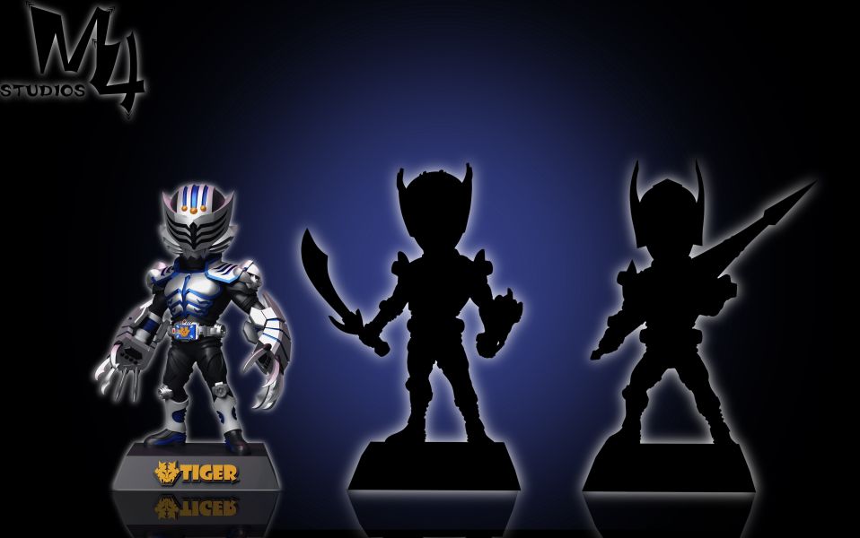 【預定】M4 龍騎精品系列第一彈 假面騎士 猛虎大牙 