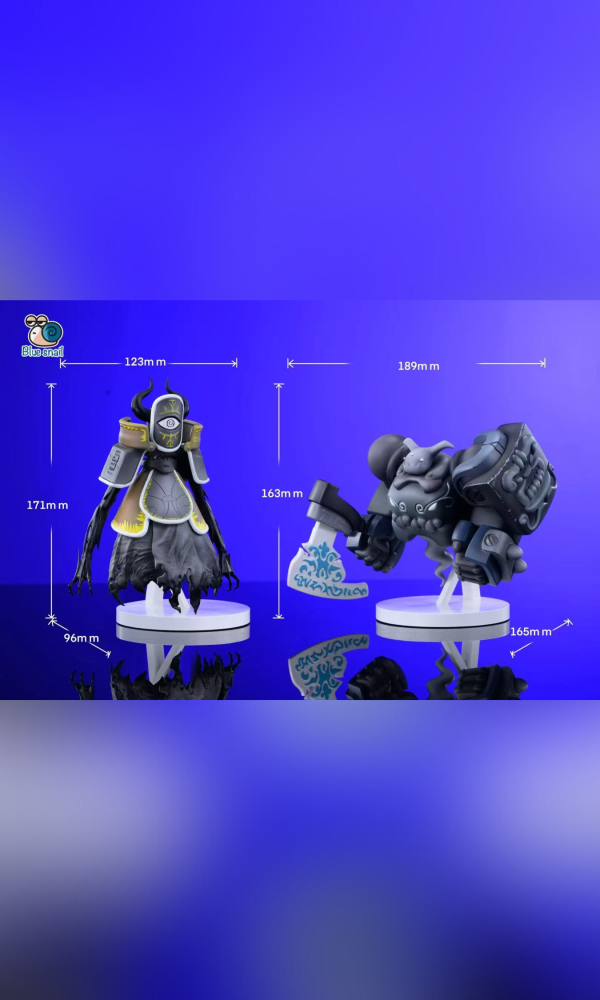 【預定】藍蝸牛 第二十七彈 冒險島世界同比例係列 黑甲 門神 