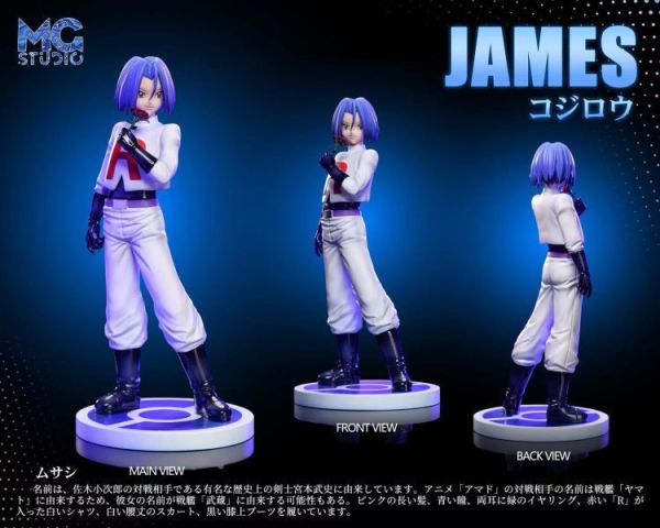 【預定】MG scaleworld比例世界 火箭隊武藏小次郎及寶可夢 圖鑑比例 