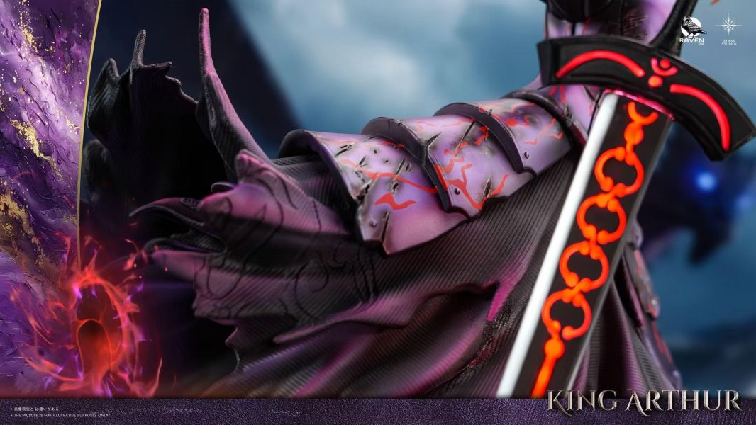 『爆款實物預定』渡鴉 迷途 至臻系列第二彈 黑呆 Saber 