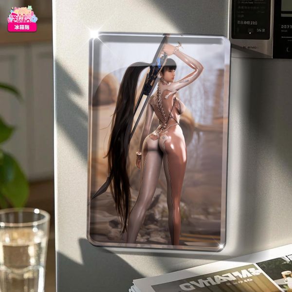 【海外代購】阿喵畫社 劍星 站姿伊芙復古款 復古框紀念牆面桌面擺台 冰箱貼 