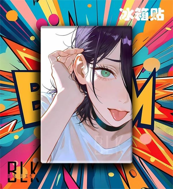 【海外代購】巴洛克《調皮蕾塞》鏈鋸人蕾塞篇裝飾畫冰箱貼 