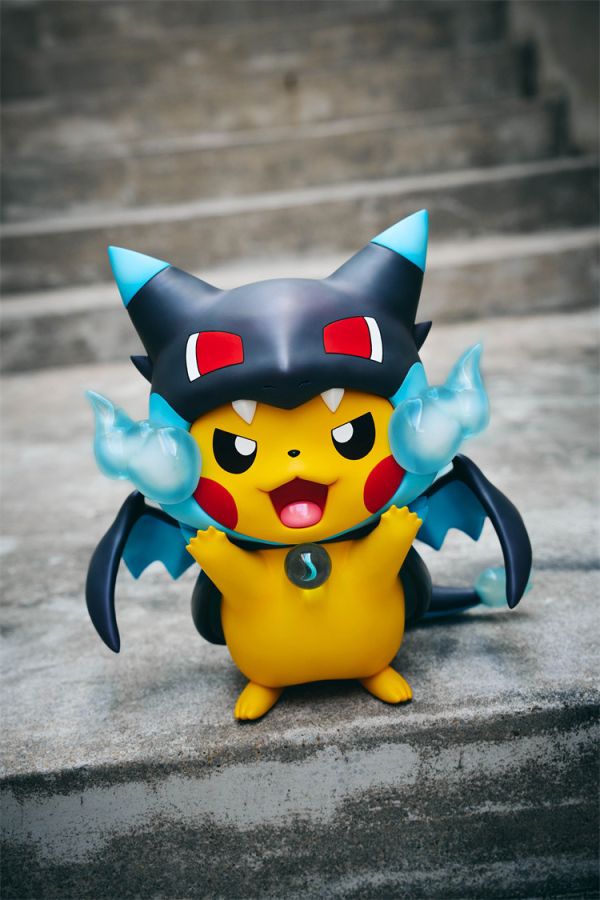 【預定】無限 寶可夢變裝皮卡丘 噴火龍X 