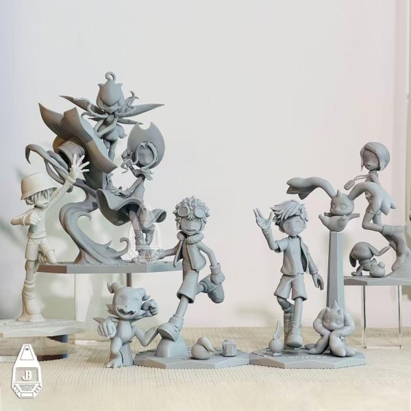 【預定】JBS 羈絆社 數碼寶貝02劇場版  華力斯/大耳獸/黑大耳獸 