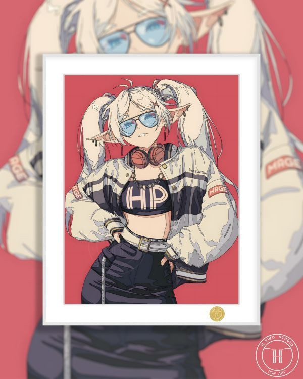 【海外代購】H2 《潮流芙莉蓮》葬送的芙莉蓮裝飾畫 