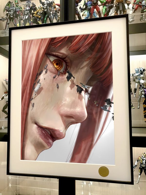 【海外代購】星空 《支配惡魔》瑪奇瑪Makima支配惡魔真紀真Chainsaw Man蕾塞電鋸人裝飾畫 