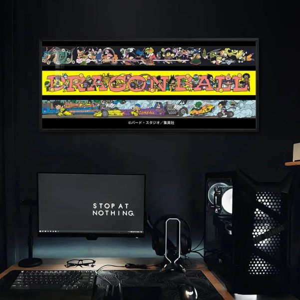 【海外代購】千鳥社 《龍珠書脊長卷》地毯鼠標墊裝飾畫 