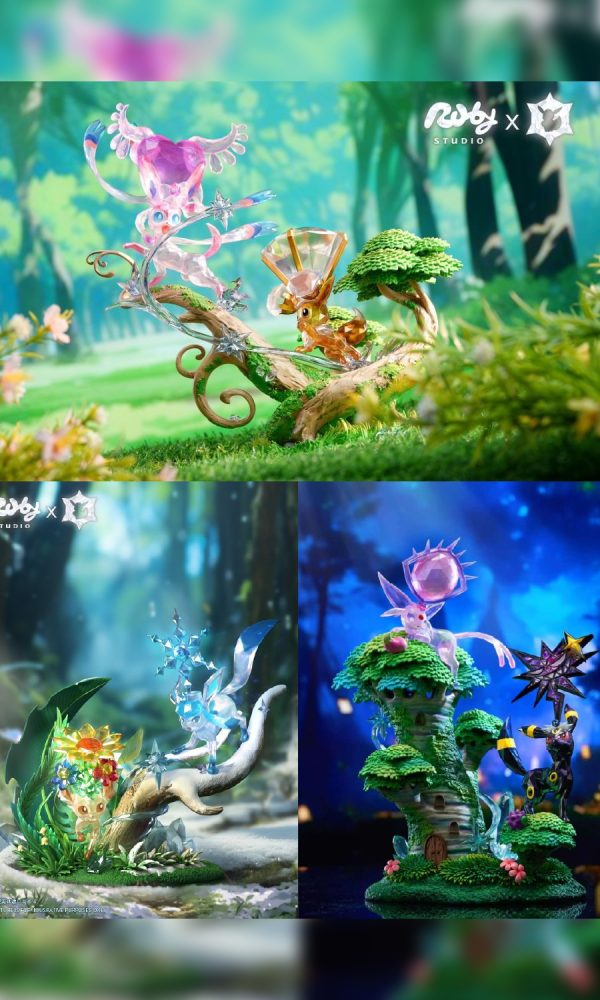 【系列代購】布理 Ruby 寶可夢 太晶伊布之森系列代購 