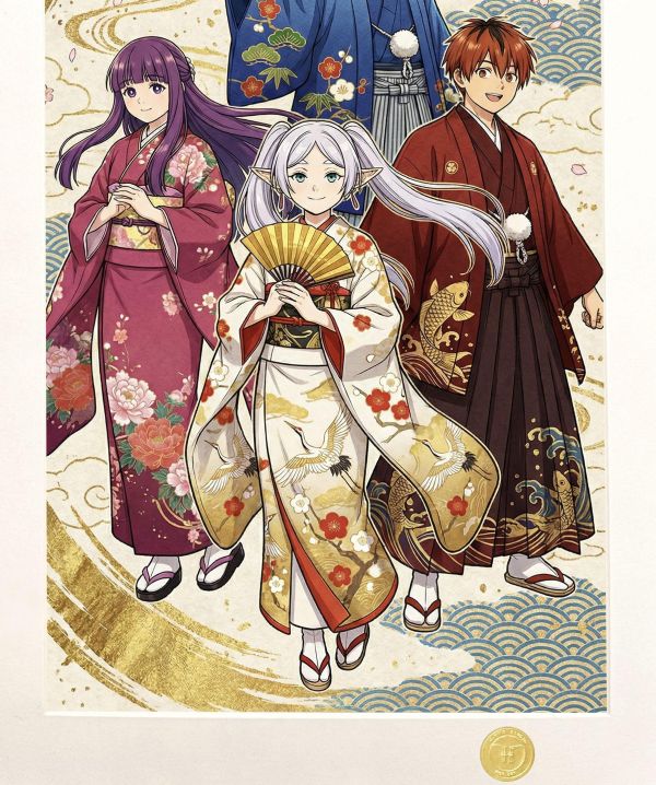 【海外代購】H2 《新年芙莉蓮》葬送的芙莉蓮裝飾畫 