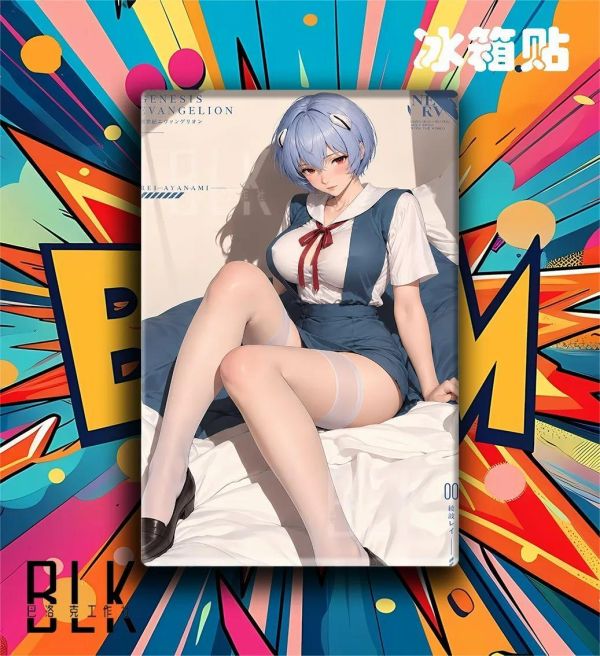 【海外代購】巴洛克 《校服零零》戰士客廳裝飾畫冰箱貼 