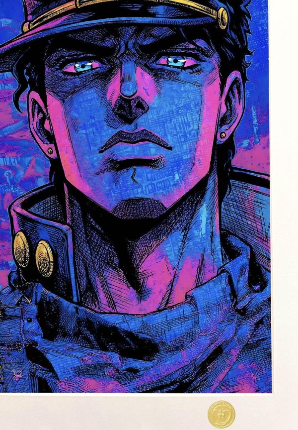 【海外代購】H2 《承太郎》JOJO的奇妙冒險空條承太郎裝飾畫 