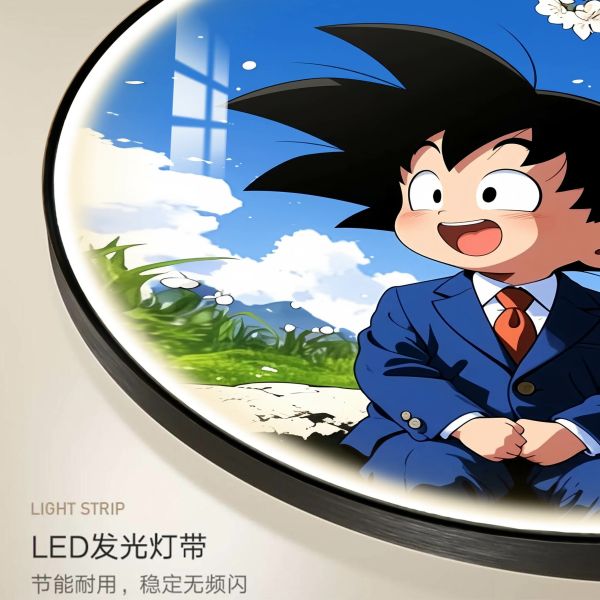 【海外代購】阿喵畫社 龍珠 櫻花季 孫悟空裝飾 
