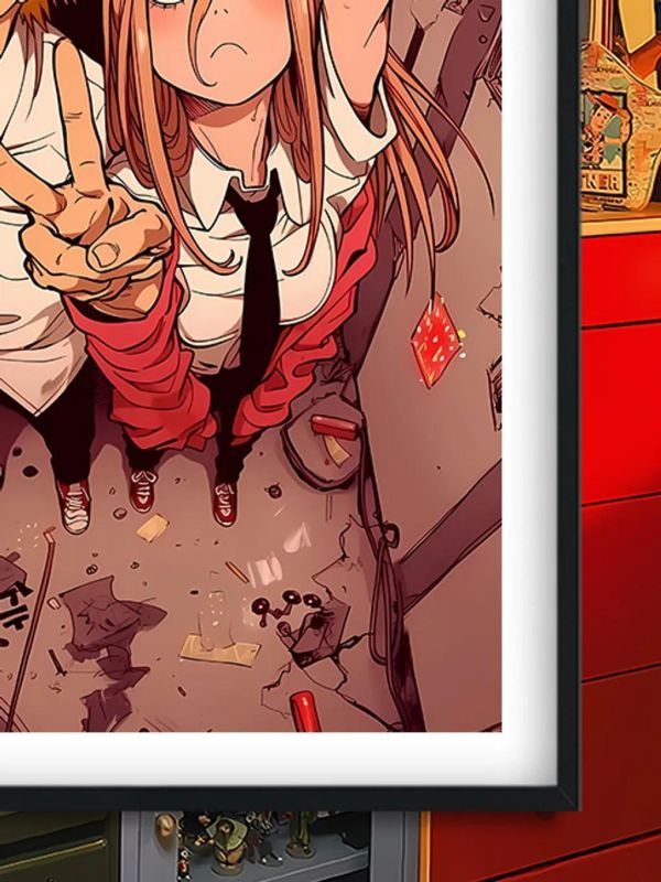 【海外代購】巴洛克 《搞怪二人組》鏈鋸人蕾塞篇裝飾畫冰箱貼 