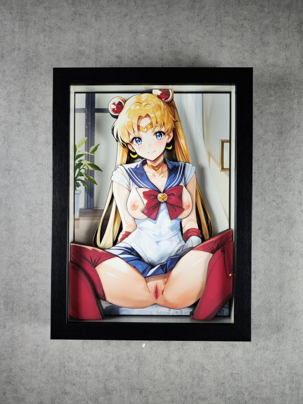 【海外代購】【46CM】泥棒貓工作室 DSMG-017 美少女戰士 月野兔 可月兌立體畫 
