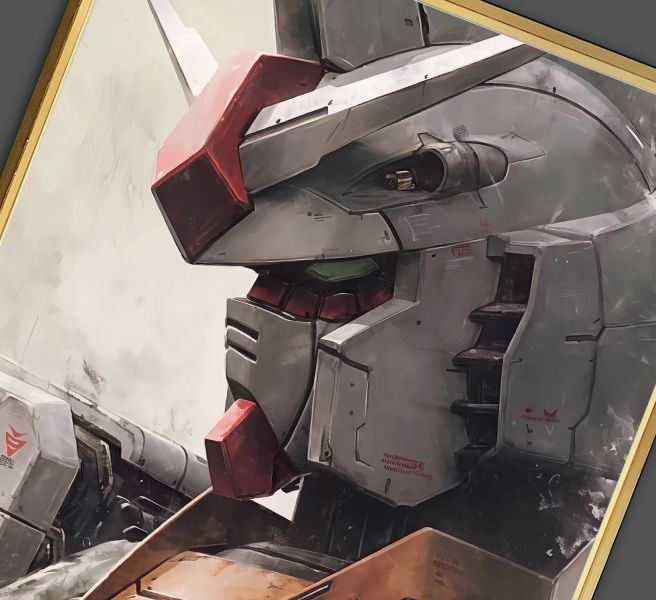 【海外代購】千鳥社 復古鋼彈 Gundam鋼彈RX-78元祖復古潮流裝飾畫 