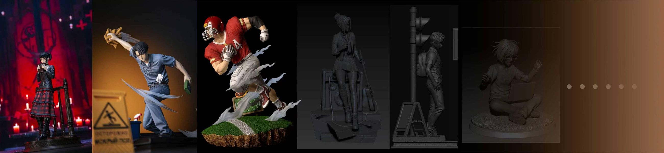 【預定】Model Power 美高系列-第三彈 橄欖球運動員 