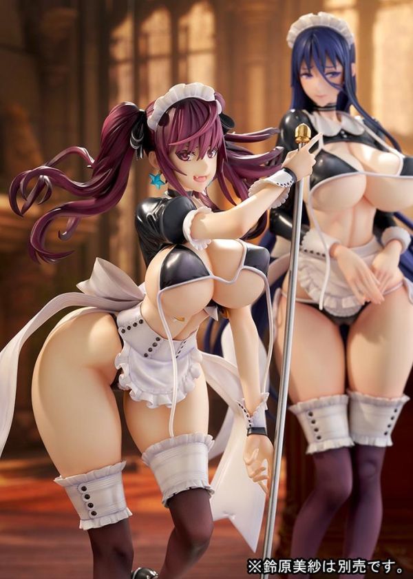 【R18PVC-預定】QuesQ RAITA 絕對純白魔法少女 倉本艾莉卡 女僕泳裝風格 