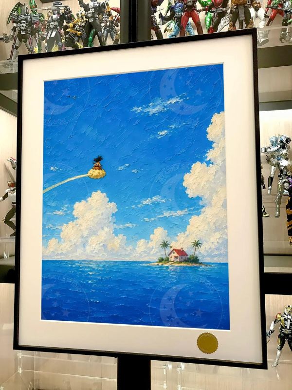 【海外代購】星空 《龜仙屋》七龍珠裝飾畫 