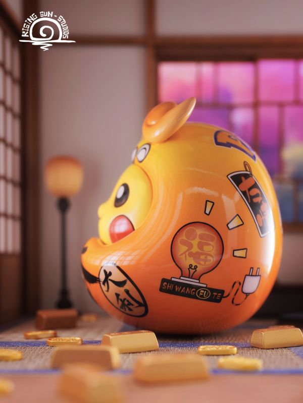 【預定】rs 達摩第一彈 皮卡丘 
