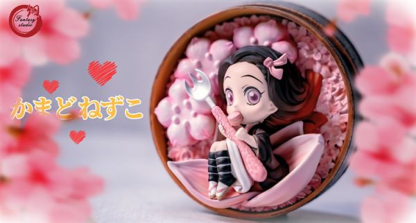 〖台灣現貨〗Fantasy 幻想屋 潮玩萌化系列第三彈 馬卡龍櫻花禰豆子 