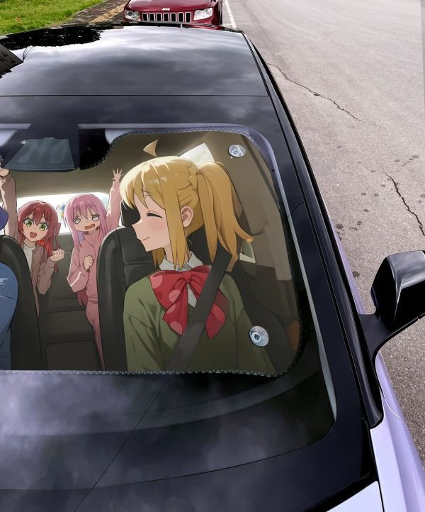 【海外代購】千鳥社 《汽車前擋遮陽-結束樂隊全員》孤獨搖滾 