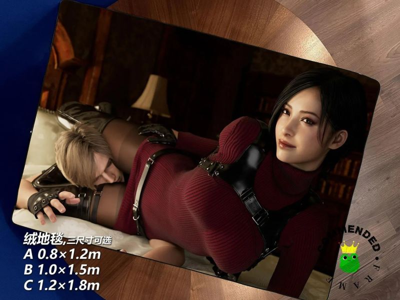 【海外代購】皇呱 《蛇蠍美人艾達·王第二彈》生化危機裝飾畫 午睡毯 地毯 