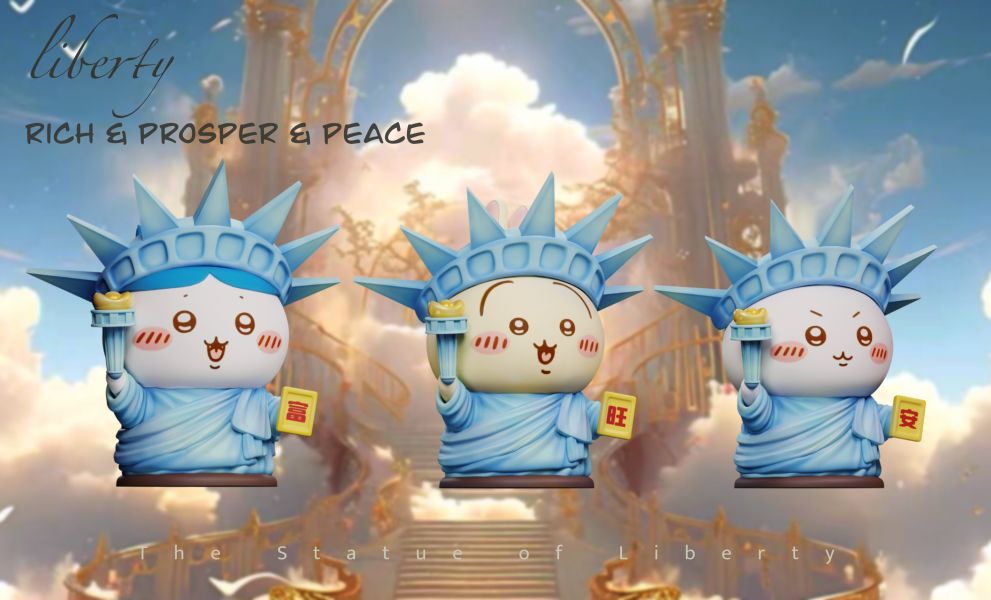 【預定】潮社 chiikawa自由女神 