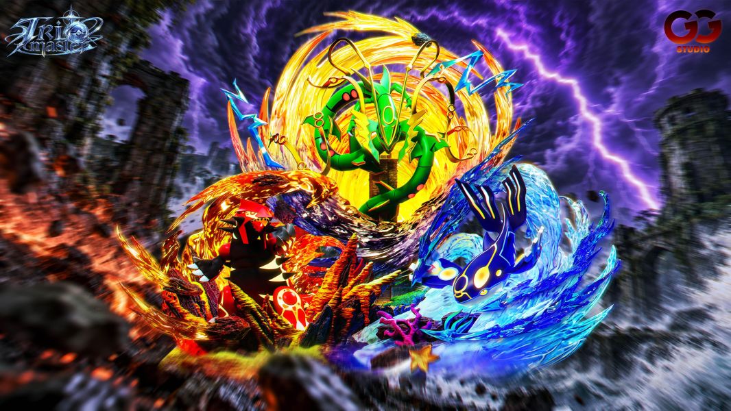 【預定】咕咕 Mega豐緣三神 