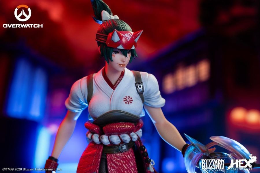 【預定】HEX 暴雪遊戲 Blizzard 1/6 霧子（Kiriko）收藏雕像－HEXOW03 鬥陣特攻（Overwatch） 
