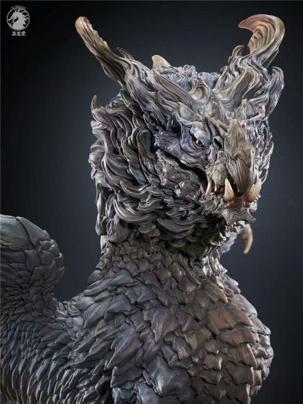 【預定】萬蘢堂 應龍重生中國古籍遠古神獸原創怪獸模型 