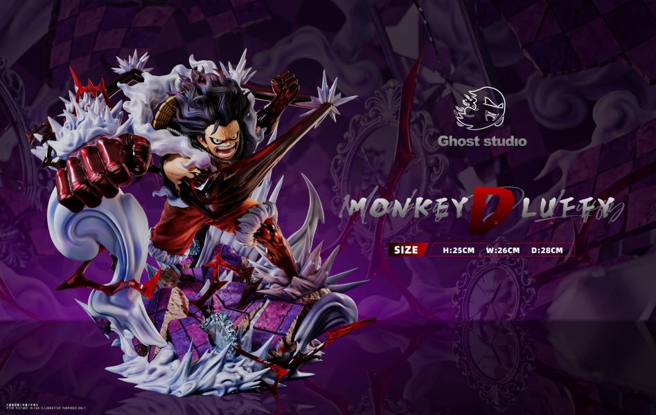 【預定】Ghost 蛇人路飛2.0週年限量款 