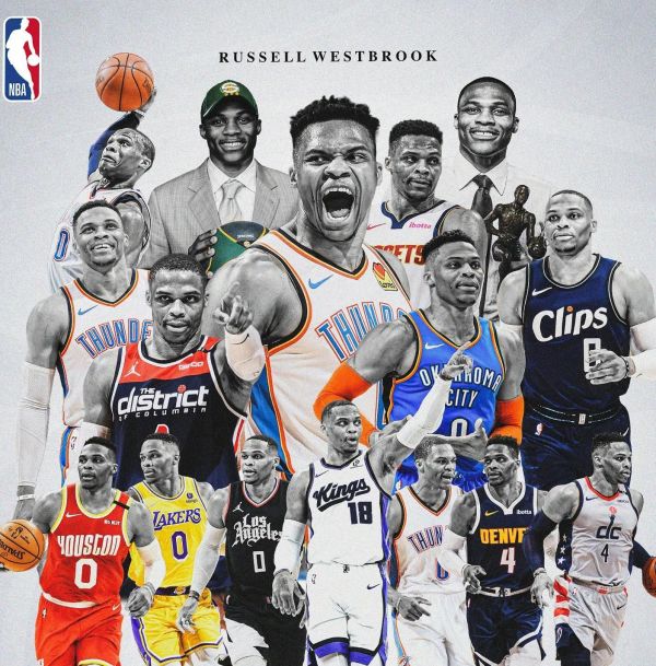 【海外代購】H2 《威少退役紀念》NBA雷霆隊神龜籃球裝飾畫 