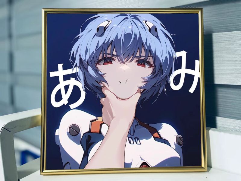 【海外代購】千鳥社 EVA單人第七彈 EVA明日香綾波麗新世紀福音戰士擺台裝飾畫 