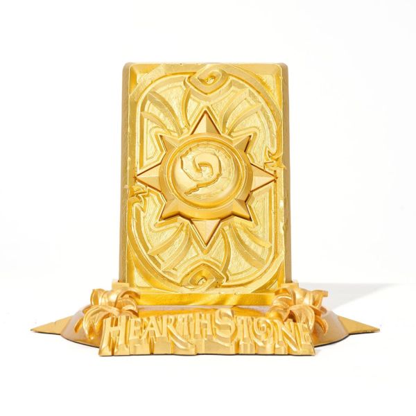 【預定】HEX Collectibles 黃金挑戰卡背 爐石戰記 金屬典藏擺件 
