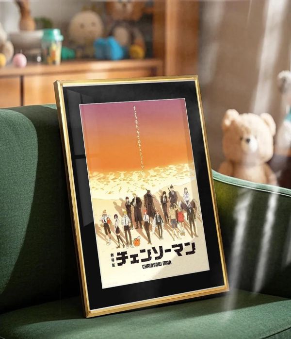 【海外代購】千鳥社 《再見所有的鏈鋸人》鏈鋸人午睡毯地毯裝飾畫 