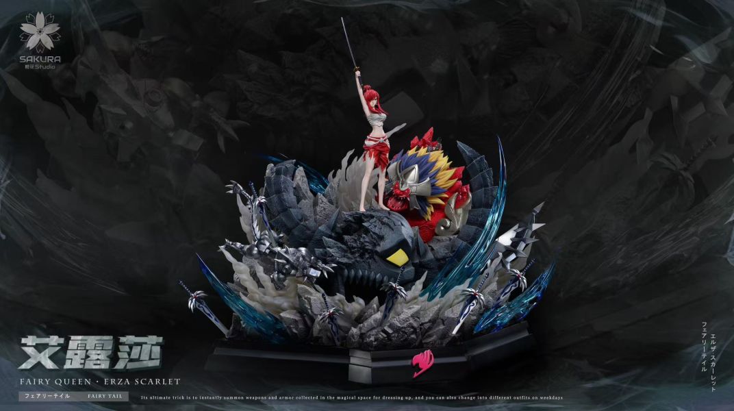 【預定】櫻花 妖精的尾巴 第二彈 艾露莎·斯卡雷特 