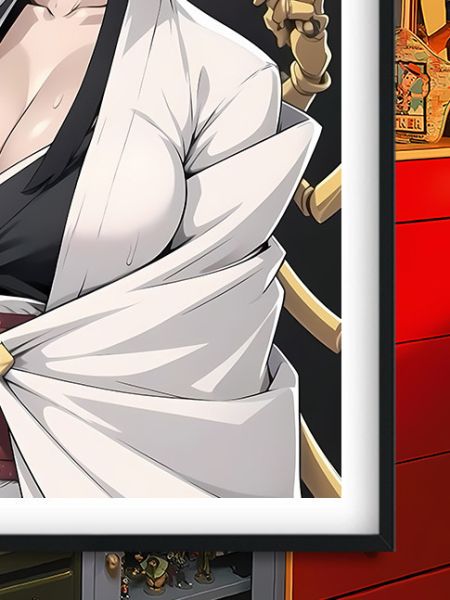 【海外代購】巴洛克 《千手丸》死神境界Bleach零番隊大織守Shutara王族特務一護動漫二次元裝飾畫冰箱貼 