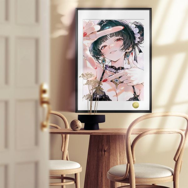 【海外代購】皇呱 《鎖定的愛》 勝利女神：妮姬D: 殺手之妻同人周邊裝飾畫 午睡毯 地毯 