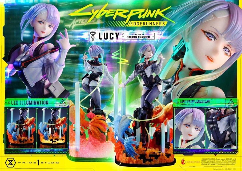 【預定】P1S Prime 1 露西（Lucy）TRIGGER 概念設計版 CMCP-01／CMCP-01S 電馭叛客：邊緣行者 
