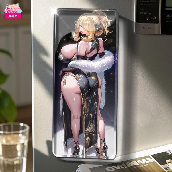 【海外代購】阿喵畫社 動畫冰箱貼第八十二彈寶可夢禦姐華姿系列 高透壓克力磁吸冰箱貼 