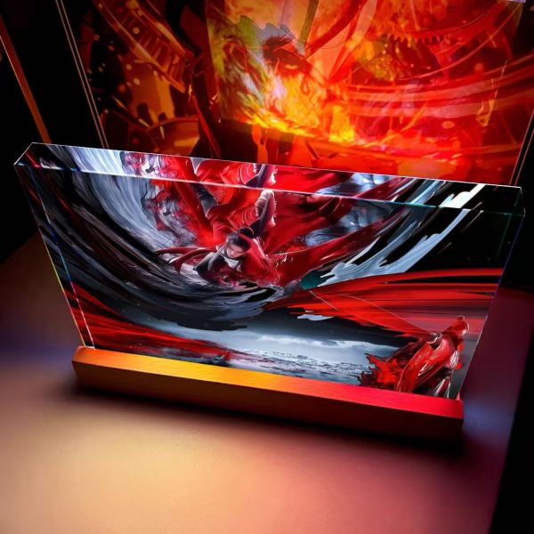 【海外代購】阿喵畫社 陳平安劍氣長城，劍氣滿南天劍來 大號特效發光手辦架展示磚 