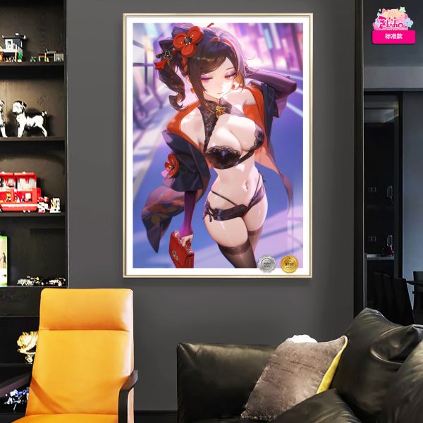 【海外代購】阿喵畫社 羞羞 千織 8k超大高清裝飾畫 滑鼠墊 滑鼠墊 