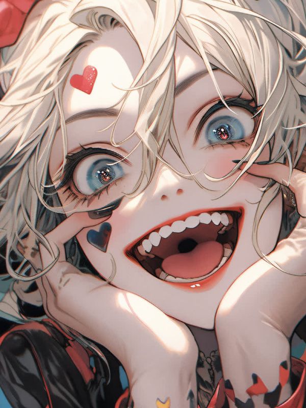 【海外代購】星空 蝙蝠俠 哈莉奎茵 小丑女 Harley Quinn 裝飾畫 