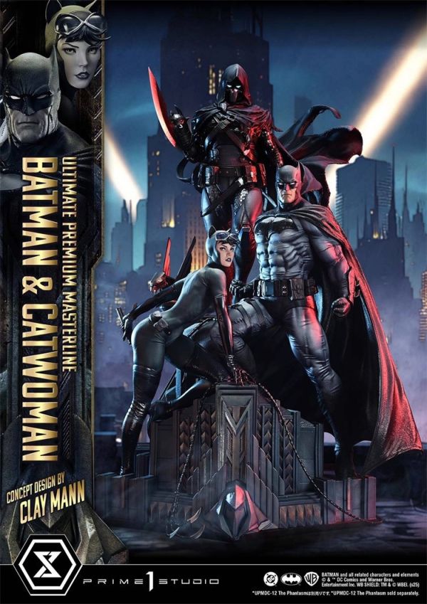 【預定】Prime 1 P1S 1/4 蝙蝠俠 漫畫 貓女與蝙蝠俠 概念設計 標準版 UPMDC-13/特典版 UPMDC-13S 