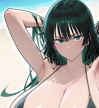 【海外代購】巴洛克 《泳裝吹雪》一拳超人Fubuki一擊男ONE PUNCH-MAN動畫裝飾畫 