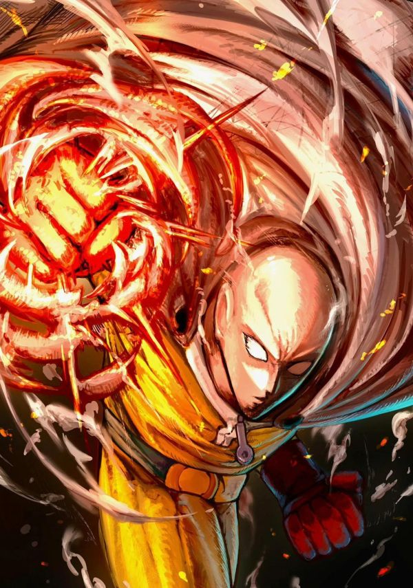 【海外代購】H2 《一拳超人》埼玉光頭大魔王裝飾畫 