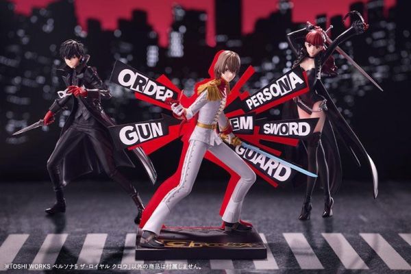 【PVC預定】壽屋 OSHI WORKS 女神異聞錄5 皇家版 明智吾郎 Crow 