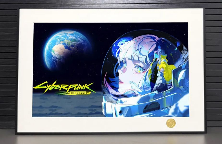 【海外代購】H2 《大衛露西》賽博朋克邊緣行者裝飾畫 